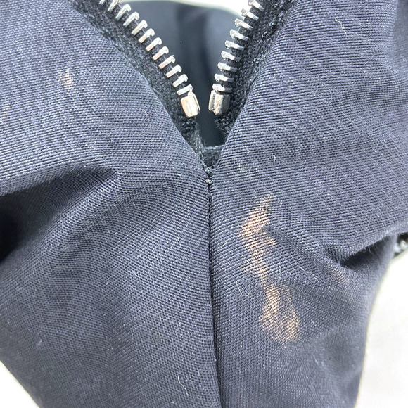 Hermes Hermes Canvas Bolide Pouch Black Canvas Vanity Bag - Picture 12 of 14